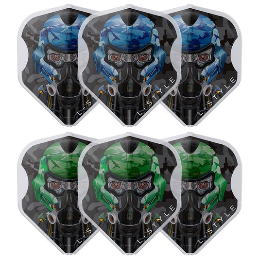 L-Style  L-Style - Ez L-Flights - Integrated Champagne Ring - L1Ez - Berry Van Peer V4 - Clear White