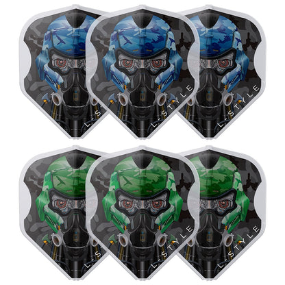 L-Style - Ez L-Flights - Integrated Champagne Ring - L1Ez - Berry Van Peer V4 - Clear White - Type D