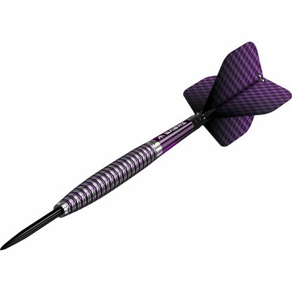 Mission Chloe Obrien Darts - Steel Tip - 95% - Electro Purple