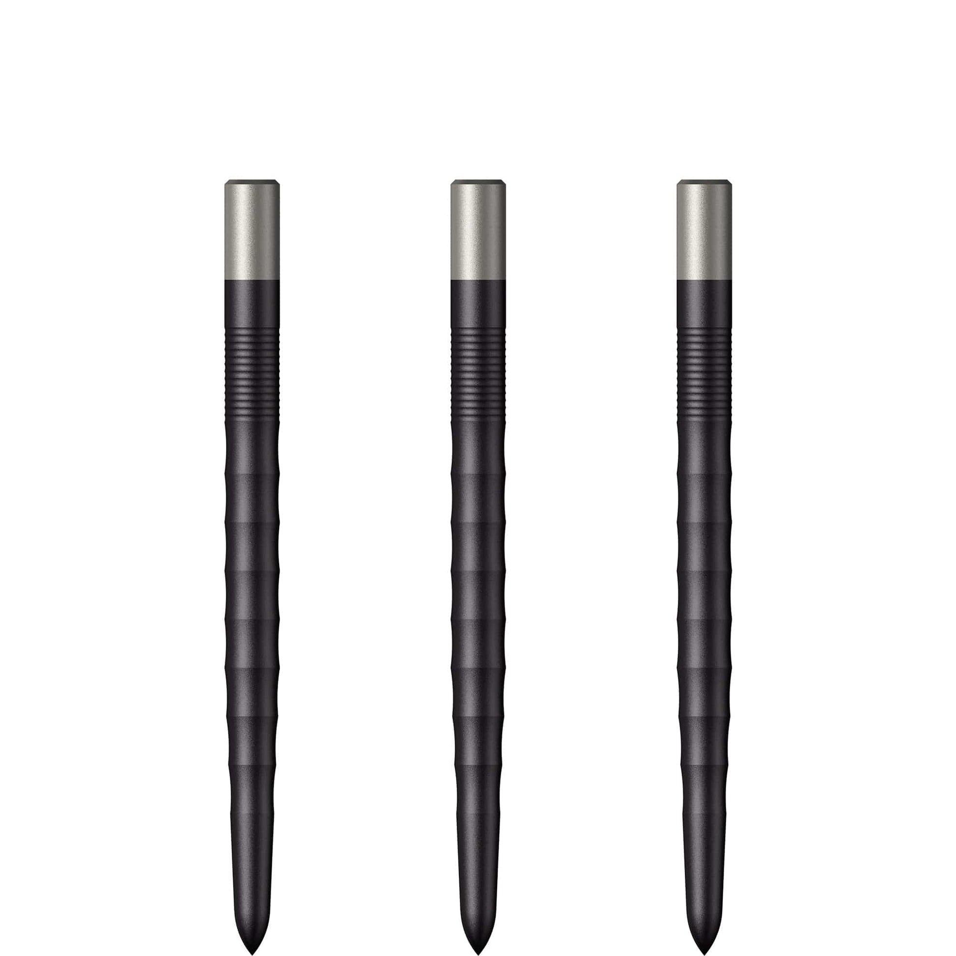 Mission Ripple Dart Points - Steel Tip Replacement Points - Black