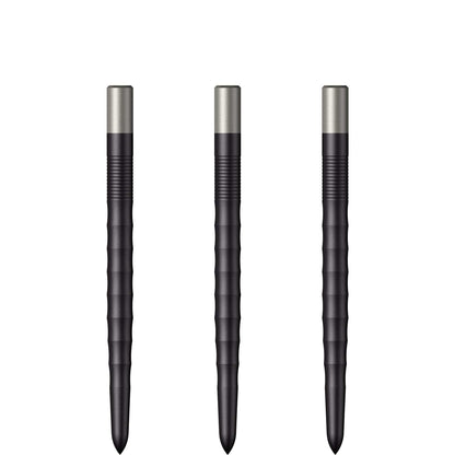 Mission Ripple Dart Points - Steel Tip Replacement Points - Black