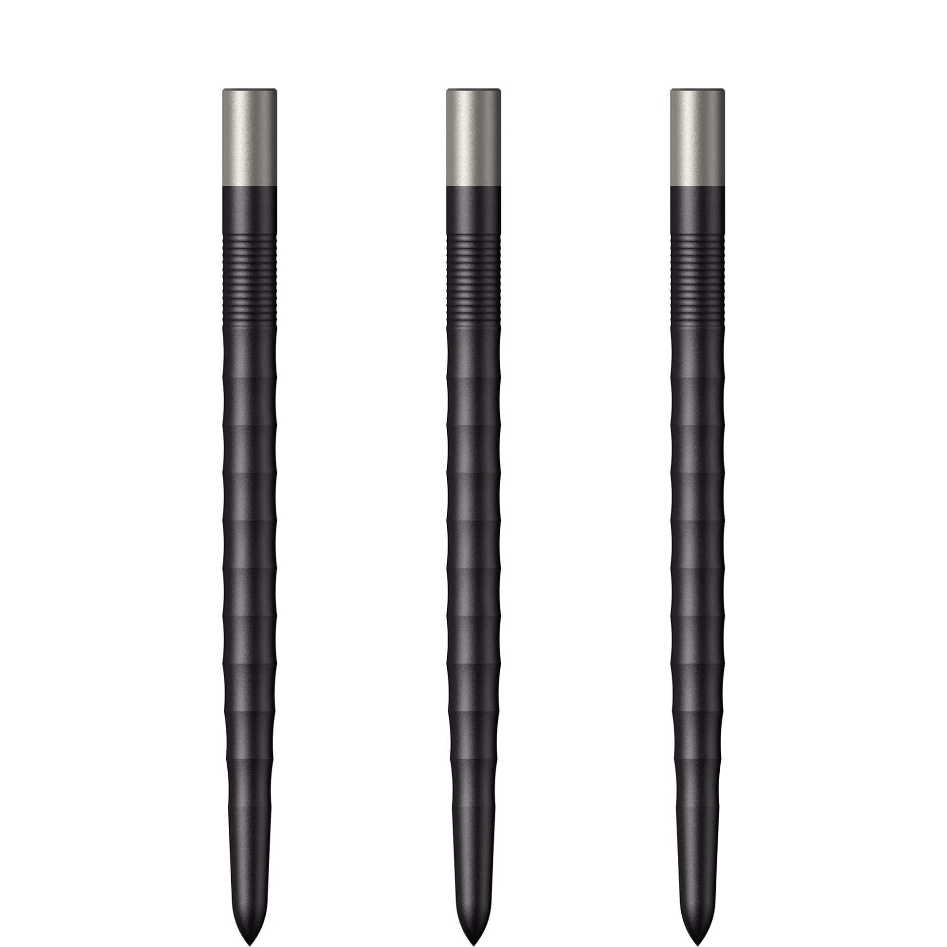 Mission Ripple Dart Points - Steel Tip Replacement Points - Black