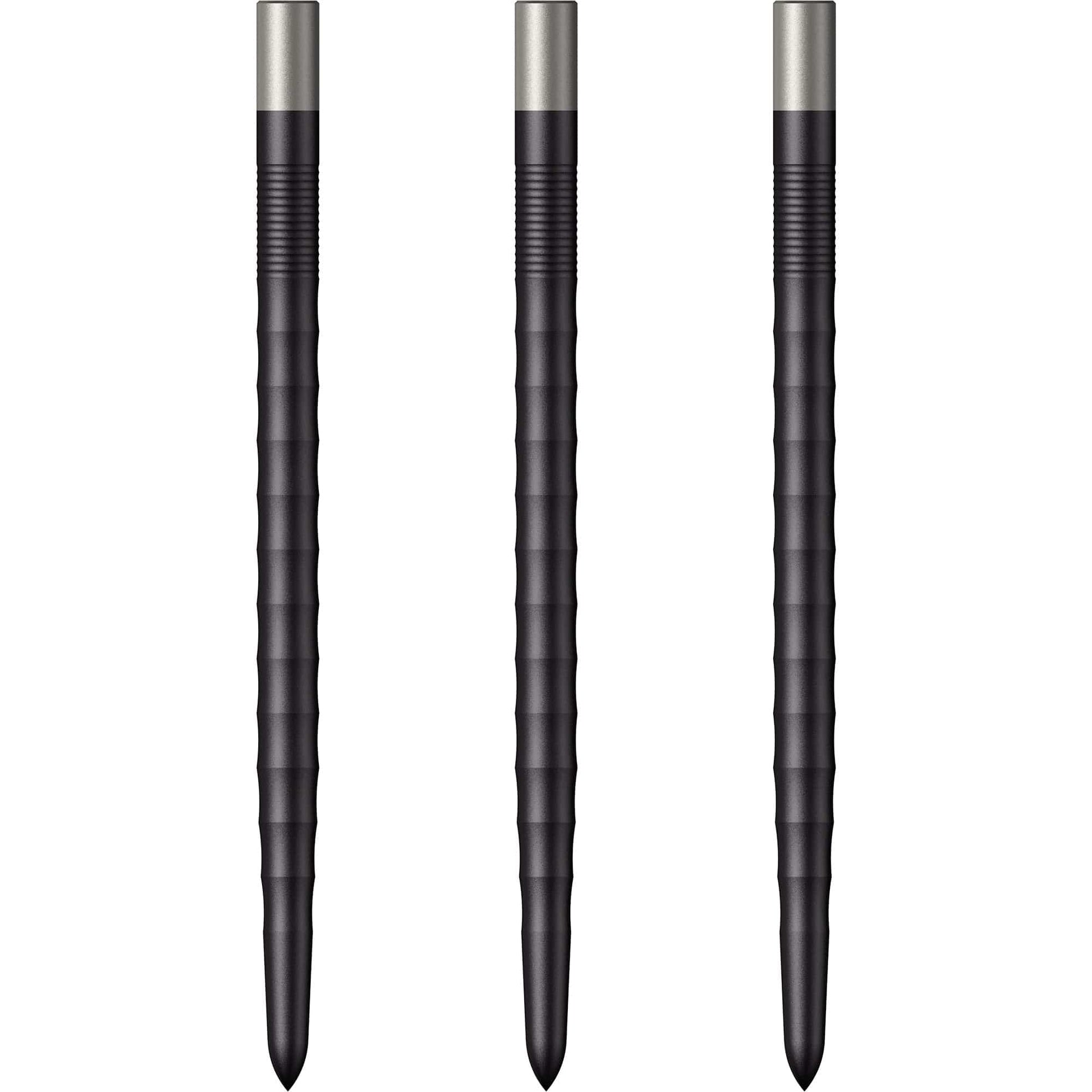 Mission Ripple Dart Points - Steel Tip Replacement Points - Black