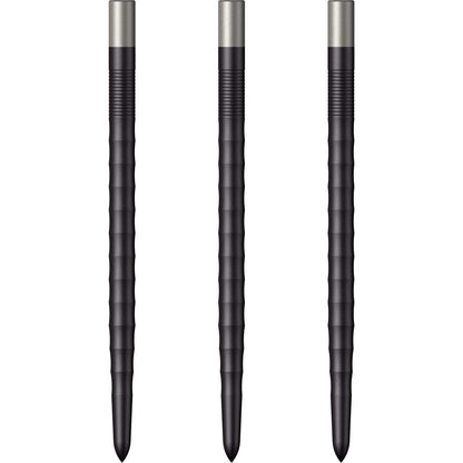 Mission Ripple Dart Points - Steel Tip Replacement Points - Black