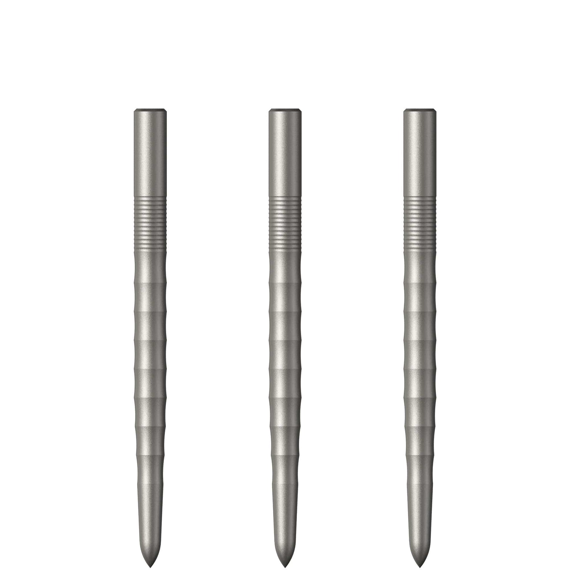 Mission Ripple Dart Points - Steel Tip Replacement Points - Silver