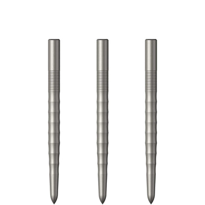 Mission Ripple Dart Points - Steel Tip Replacement Points - Silver