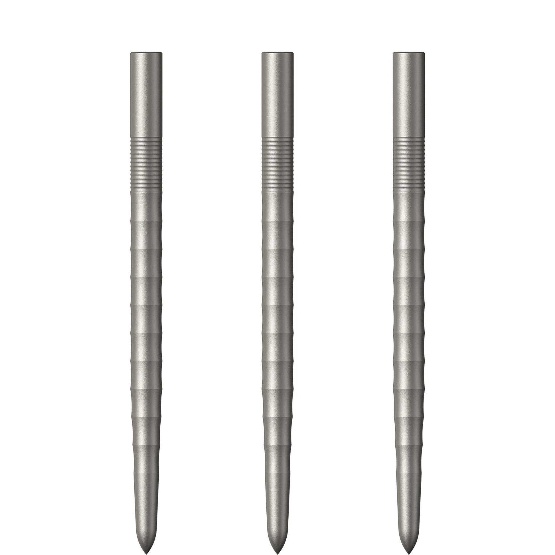 Mission Ripple Dart Points - Steel Tip Replacement Points - Silver