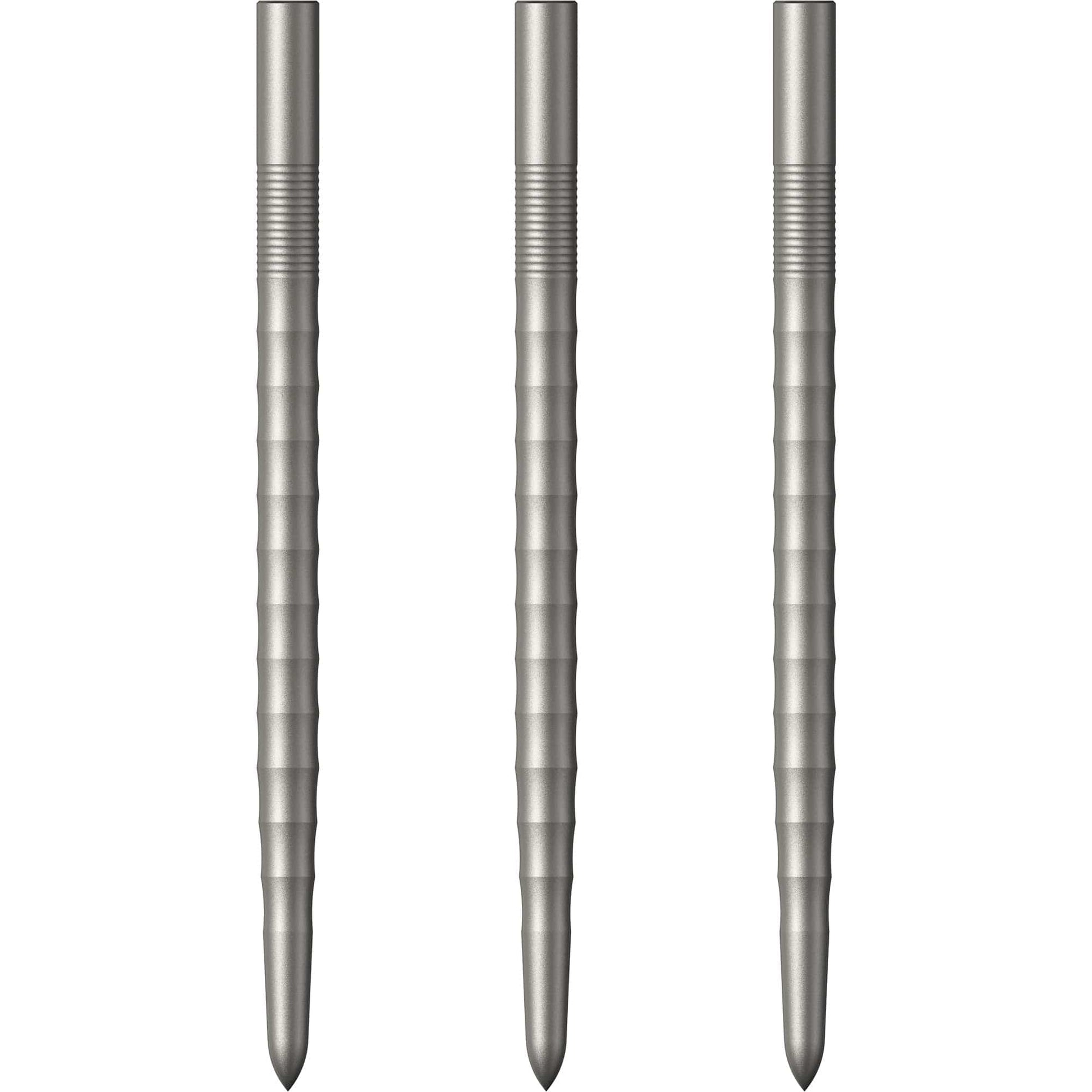 Mission Ripple Dart Points - Steel Tip Replacement Points - Silver