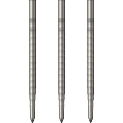 Mission Ripple Dart Points - Steel Tip Replacement Points - Silver
