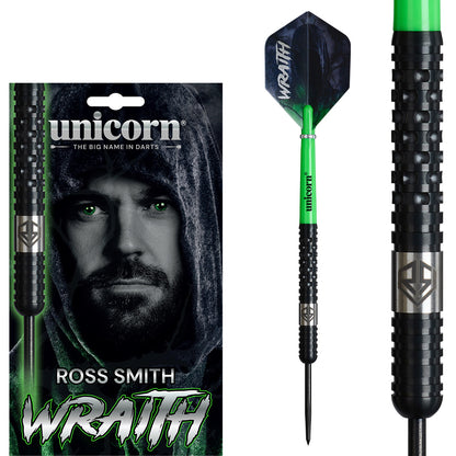 Unicorn Wraith Darts - Steel Tip - 90% Tungsten - Ross Smith